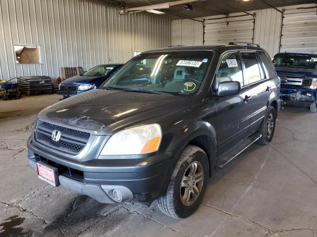 Photo 2 from auction – 2004 HONDA PILOT EXL with VIN 2HKYF185X4H570250