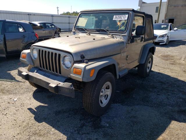 Photo 2 from auction – 2004 JEEP WRANGLER X with VIN 1J4FA39S44P738419