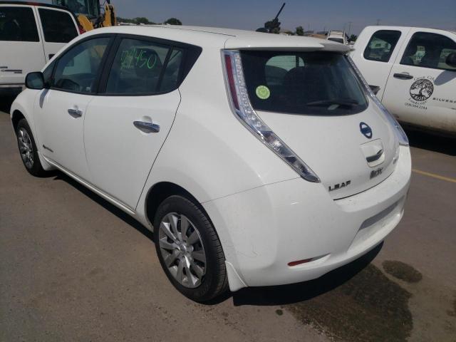 Photo 3 from auction – 2015 NISSAN LEAF S with VIN 1N4AZ0CPXFC310639