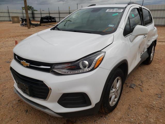 Photo 2 from auction – 2019 CHEVROLET TRAX 1LT with VIN 3GNCJLSB0KL252497