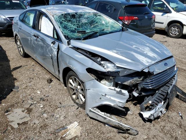 FORD FUSION SE 2017 with VIN 3FA6P0HD2HR123636 - Photo from auction