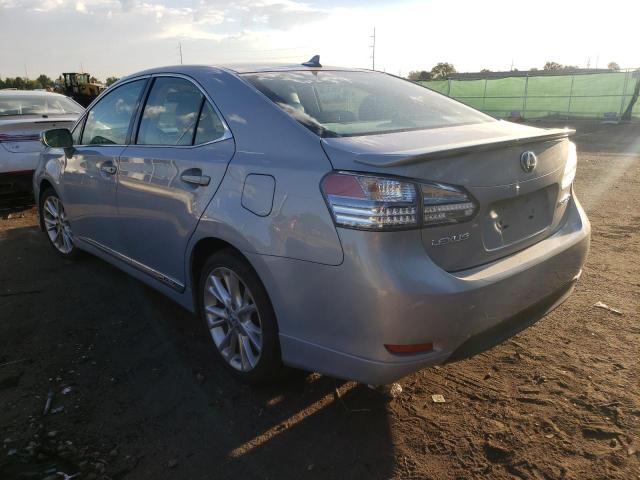 Photo 3 from auction – 2010 LEXUS HS 250H with VIN JTHBB1BA9A2015549