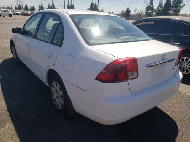 Photo 3 from auction – 2003 HONDA CIVIC LX with VIN 2HGES16593H552784