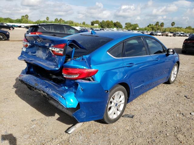 Photo 4 from auction – 2020 FORD FUSION SE with VIN 3FA6P0HD5LR221780