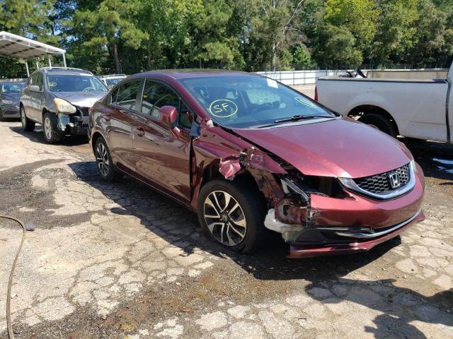 HONDA CIVIC EX 2013 with VIN 19XFB2F80DE077090 - Photo from auction