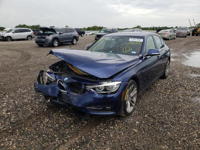 Photo 2 from auction – 2017 BMW 330 I with VIN WBA8B9G36HNU56291