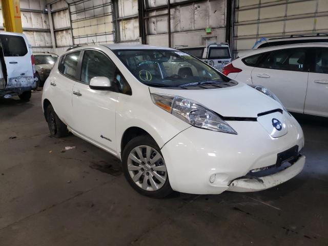 NISSAN LEAF S 2015 with VIN 1N4AZ0CP3FC328836 - Photo from auction