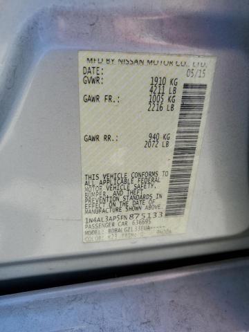 Photo 10 from auction – 2015 NISSAN ALTIMA 2.5 with VIN 1N4AL3AP5FN875133