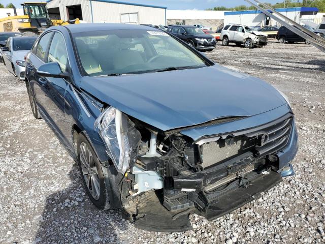 HYUNDAI SONATA SPO 2016 with VIN 5NPE34AF3GH413874 - Photo from auction