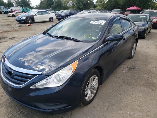 Photo 2 from auction – 2014 HYUNDAI SONATA GLS with VIN 5NPEB4AC9EH894266