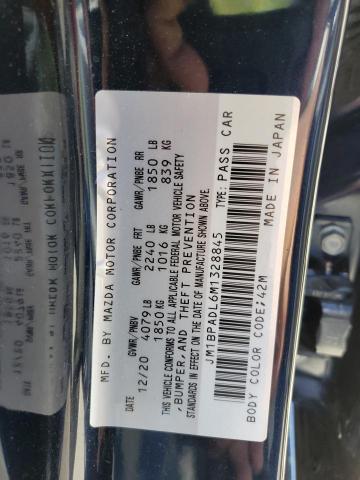 Photo 10 from auction – 2021 MAZDA 3 PREMIUM with VIN JM1BPADL6M1328845