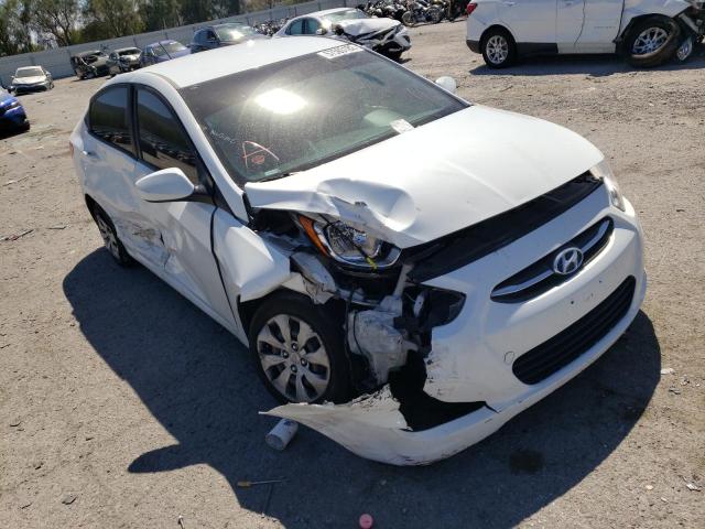 HYUNDAI ACCENT SE 2017 with VIN KMHCT4AE7HU166652 - Photo from auction