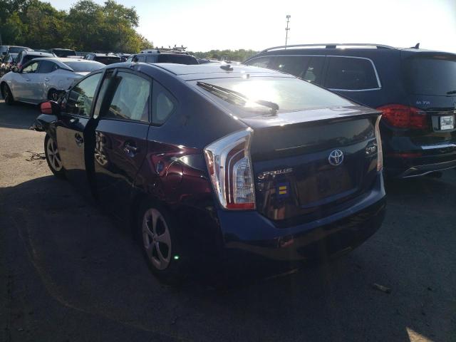 Photo 3 from auction – 2014 TOYOTA PRIUS with VIN JTDKN3DU0E1741601