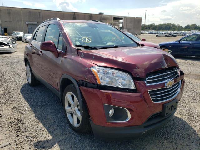 CHEVROLET TRAX LTZ 2016 with VIN 3GNCJRSB3GL260541 - Photo from auction
