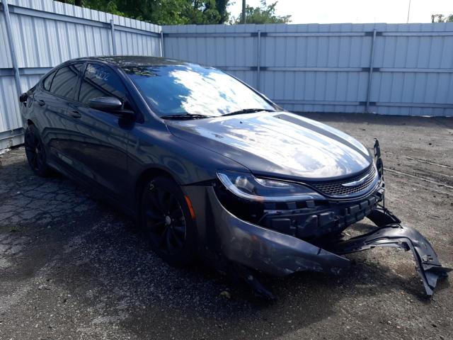 CHRYSLER 200 S 2015 with VIN 1C3CCCBB1FN692709 - Photo from auction