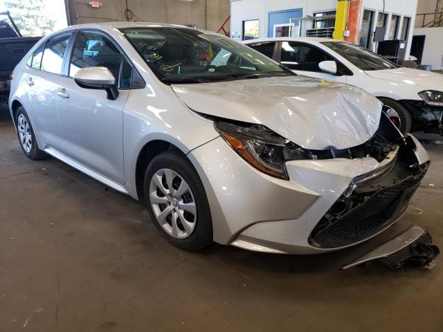 TOYOTA COROLLA LE 2021 with VIN 5YFEPMAE3MP234793 - Photo from auction