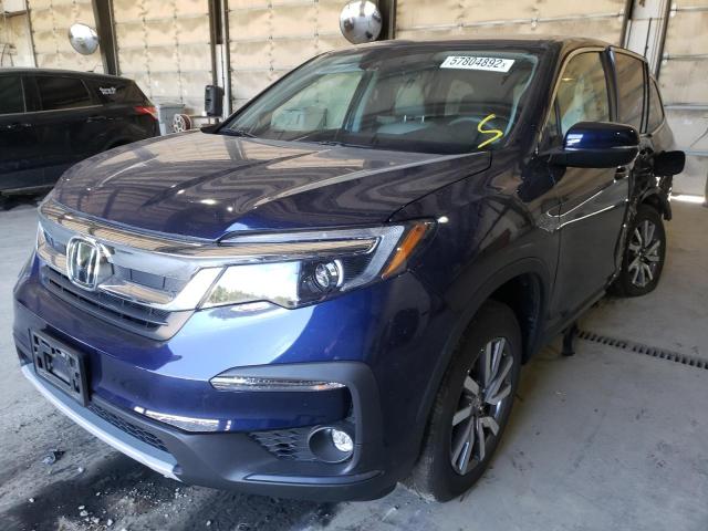 Photo 2 from auction – 2021 HONDA PILOT EX with VIN 5FNYF6H33MB018468