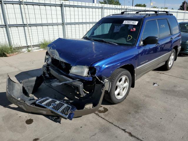Photo 2 from auction – 2002 SUBARU FORESTER S with VIN JF1SF65562H711355