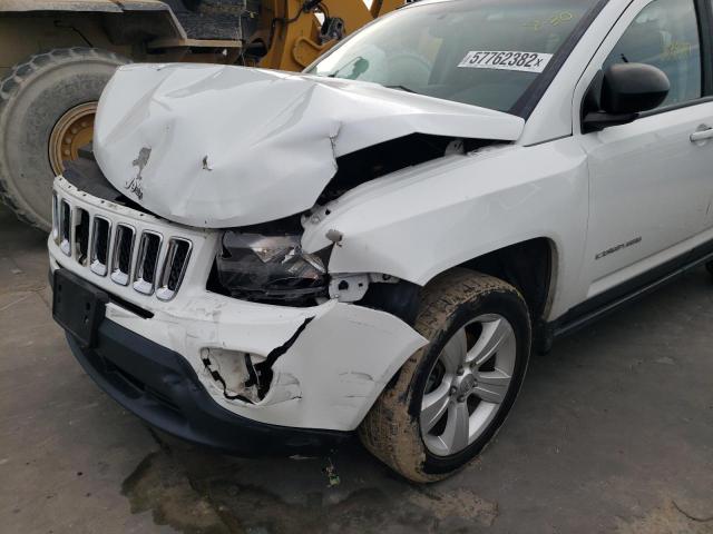 Photo 9 from auction – 2016 JEEP COMPASS SP with VIN 1C4NJCBA1GD525405