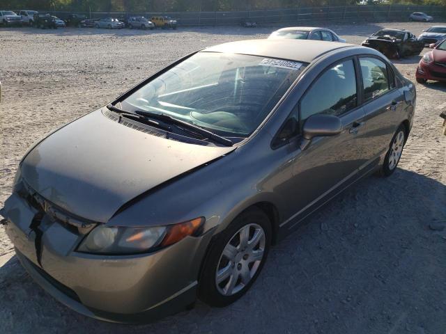 Photo 2 from auction – 2008 HONDA CIVIC LX with VIN 2HGFA16588H343955