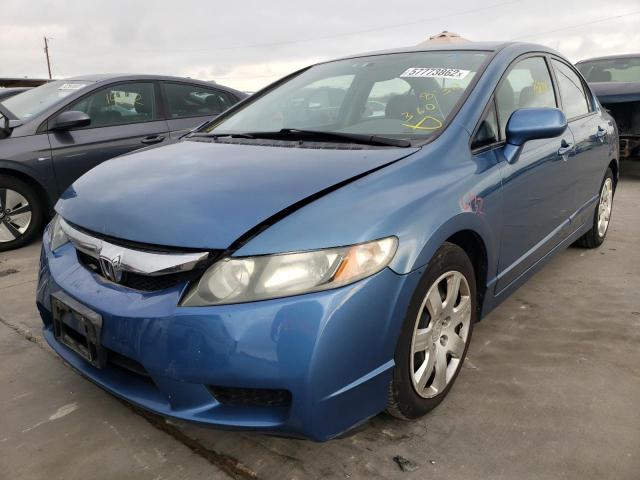 Photo 2 from auction – 2010 HONDA CIVIC VP with VIN 2HGFA1F52AH569284