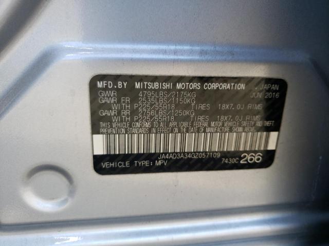 Photo 10 from auction – 2016 MITSUBISHI OUTLANDER with VIN JA4AD3A34GZ057109