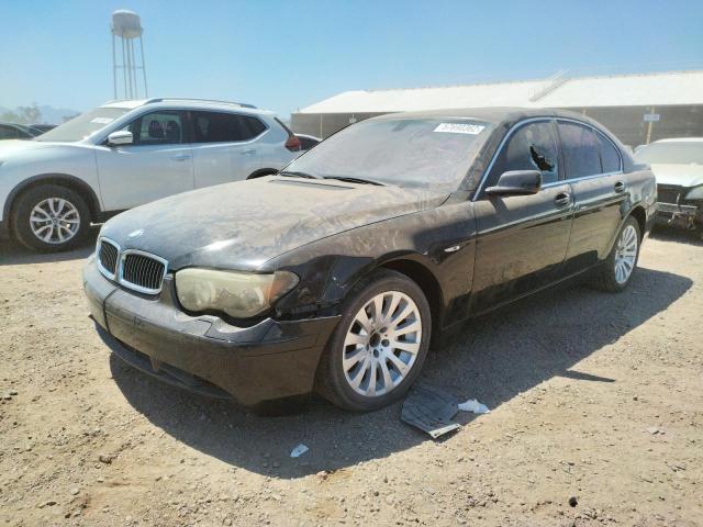 Photo 2 from auction – 2003 BMW 745 I with VIN WBAGL63483DP68343