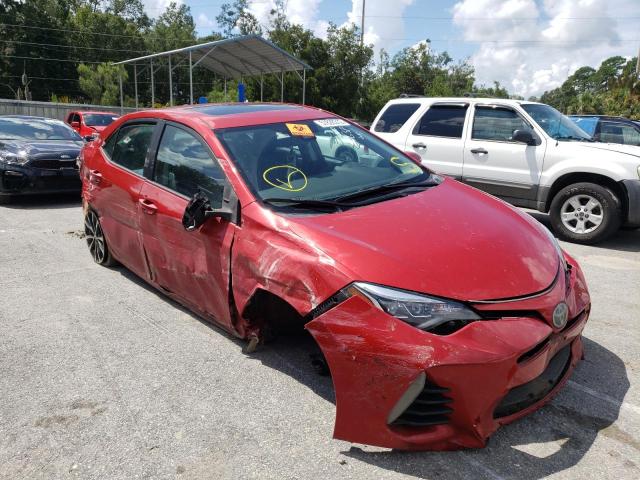 TOYOTA COROLLA L 2017 with VIN 5YFBURHE2HP663749 - Photo from auction