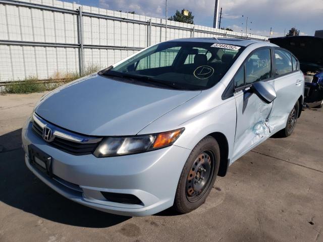 Photo 2 from auction – 2012 HONDA CIVIC EXL with VIN 2HGFB2F91CH505777