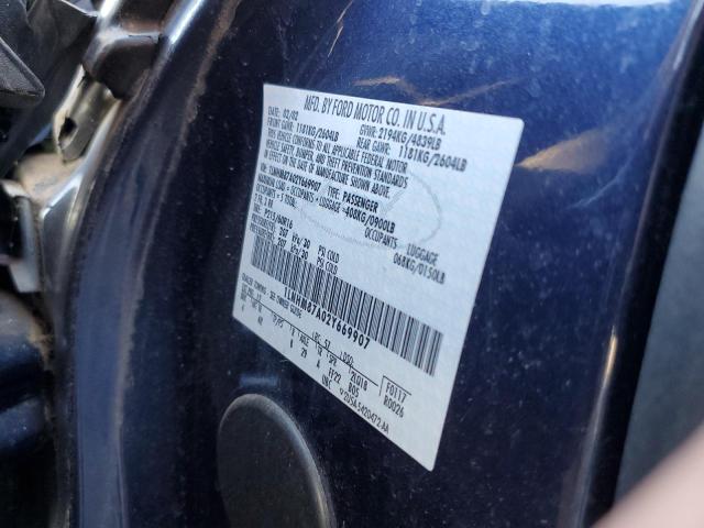 Photo 10 from auction – 2002 LINCOLN LS with VIN 1LNHM87A02Y669907