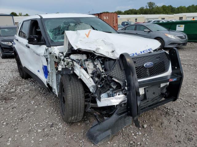 FORD EXPLORER P 2021 with VIN 1FM5K8AB6MGB46703 - Photo from auction