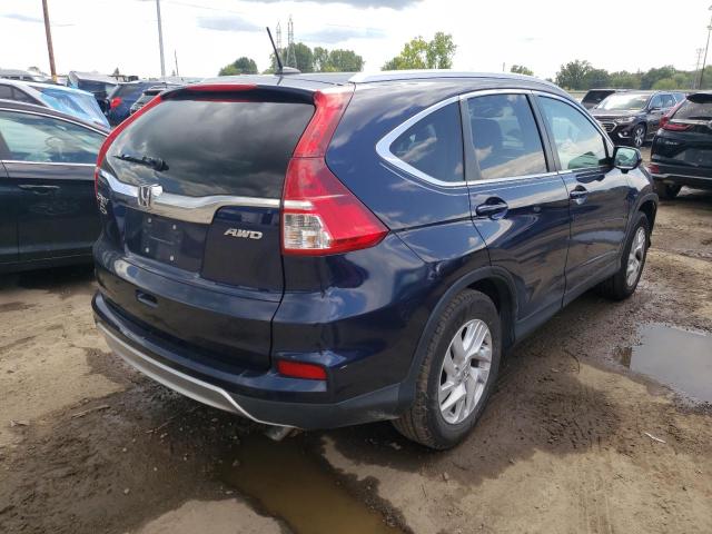 Photo 4 from auction – 2015 HONDA CR-V EXL with VIN 2HKRM4H73FH705522