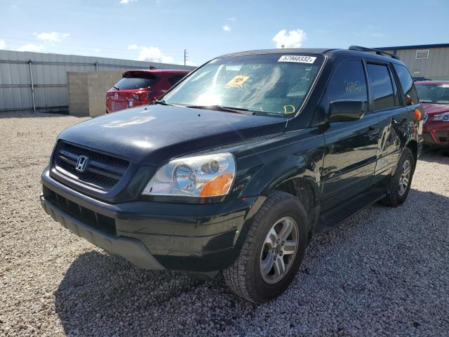 Photo 2 from auction – 2005 HONDA PILOT EXL with VIN 2HKYF18715H522221