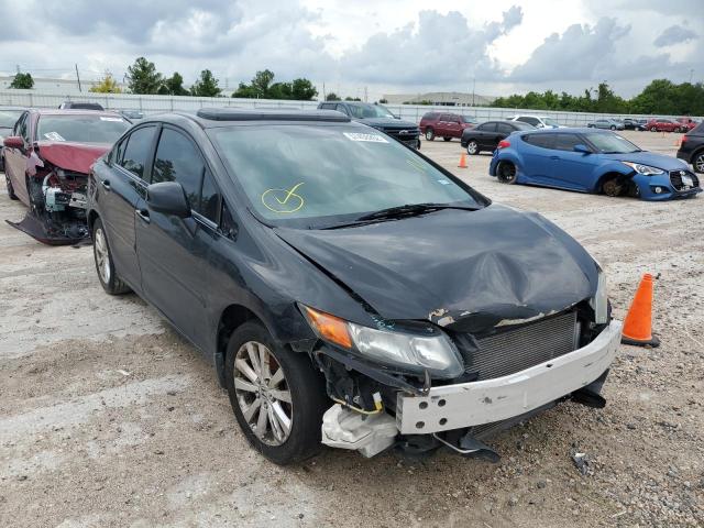HONDA CIVIC EX 2012 with VIN 19XFB2F8XCE038375 - Photo from auction