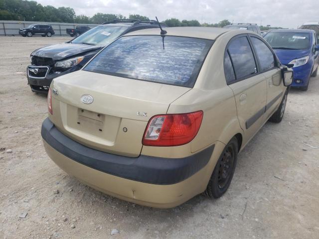 Photo 4 from auction – 2008 KIA RIO BASE with VIN KNADE123986376010