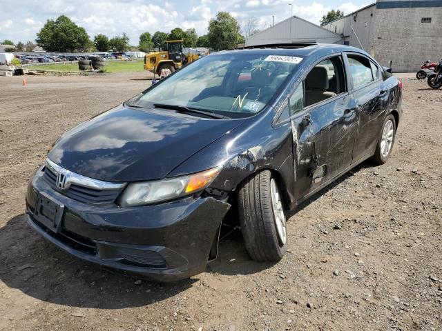 Photo 2 from auction – 2012 HONDA CIVIC EX with VIN 19XFB2F85CE390117