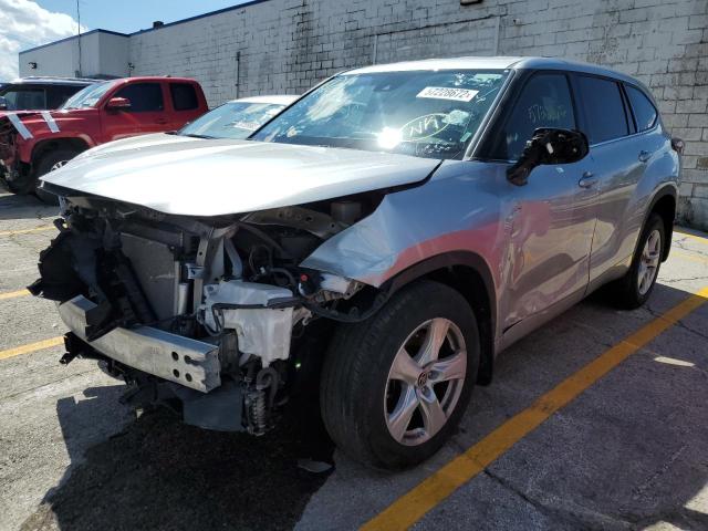 Photo 2 from auction – 2021 TOYOTA HIGHLANDER with VIN 5TDBZRBH8MS121111