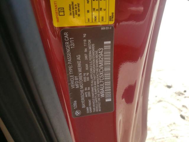 Photo 10 from auction – 2012 BMW 128 I with VIN WBAUL7C5XCVM82943