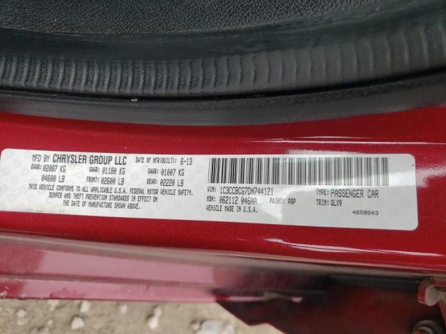 Photo 10 from auction – 2013 CHRYSLER 200 LIMITE with VIN 1C3CCBCG7DN744121