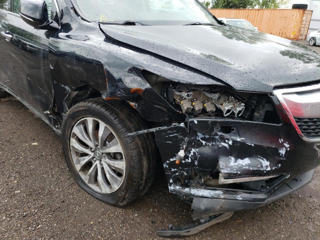 Photo 9 from auction – 2015 ACURA MDX TECHNO with VIN 5FRYD4H49FB502780