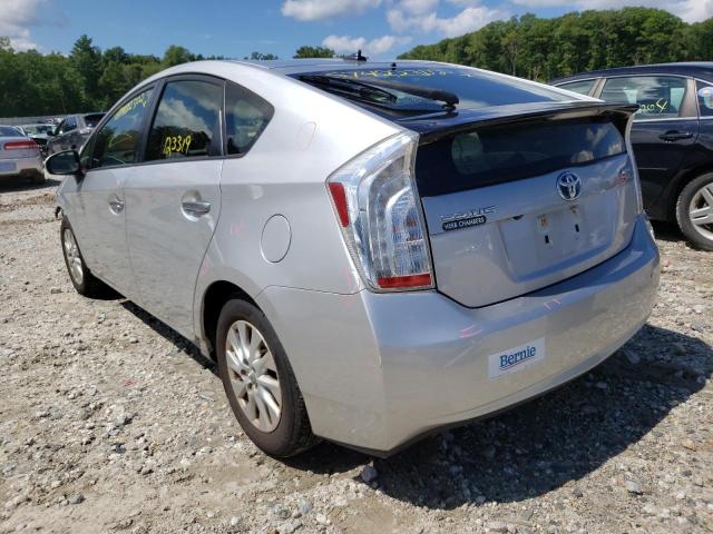 Фото 3 с аукциона – 2013 TOYOTA PRIUS PLUG с VIN JTDKN3DP7D3038624