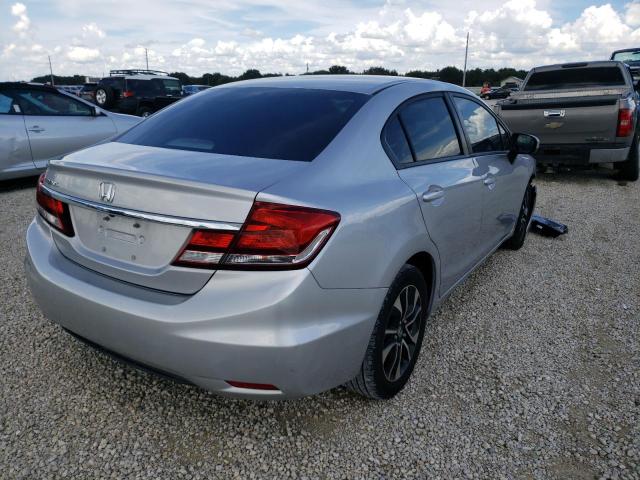 Photo 4 from auction – 2015 HONDA CIVIC LX with VIN 19XFB2F54FE043713