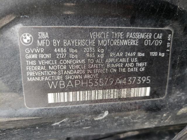 Photo 10 from auction – 2009 BMW 328 I SULE with VIN WBAPH53579A437395