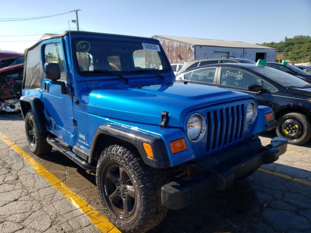 JEEP WRANGLER C 2003 with VIN 1J4FA39S13P308653 - Photo from auction