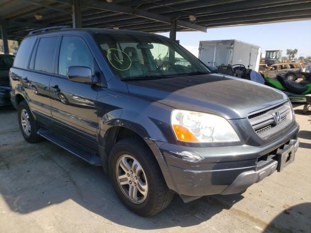 Photo 1 from auction – 2004 HONDA PILOT EXL with VIN 2HKYF18504H611453