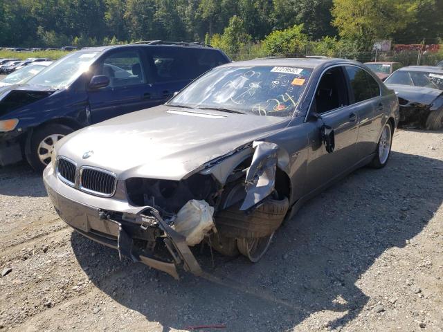 Photo 2 from auction – 2002 BMW 745 I with VIN WBAGL63452DP56021