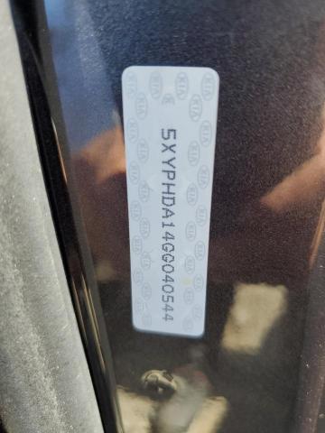 Photo 10 from auction – 2016 KIA SORENTO EX with VIN 5XYPHDA14GG040544