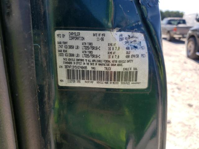 Photo 10 from auction – 1997 DODGE RAM 1500 with VIN 3B7HF13Y5VG748495