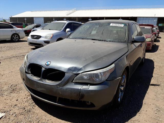 Photo 2 from auction – 2007 BMW 525 I with VIN WBANE535X7CK92547