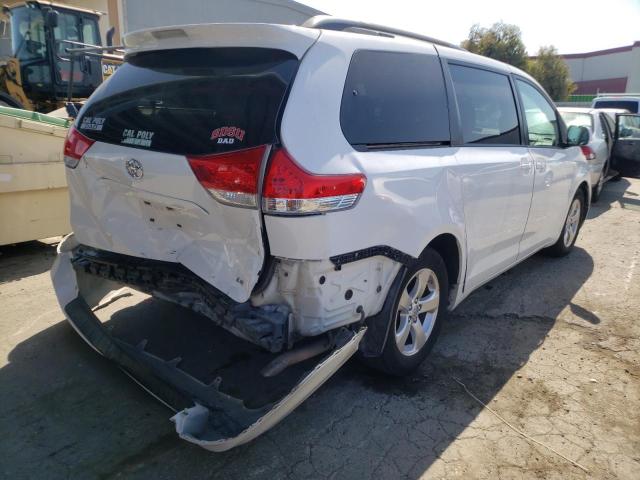 Photo 4 from auction – 2013 TOYOTA SIENNA LE with VIN 5TDKK3DC0DS341409